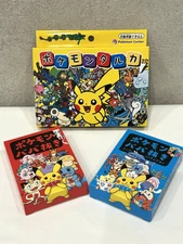 Pokemon Japanese Center Playing Cards Taruka & Babanuki Old Maid  Set 3 Boxes