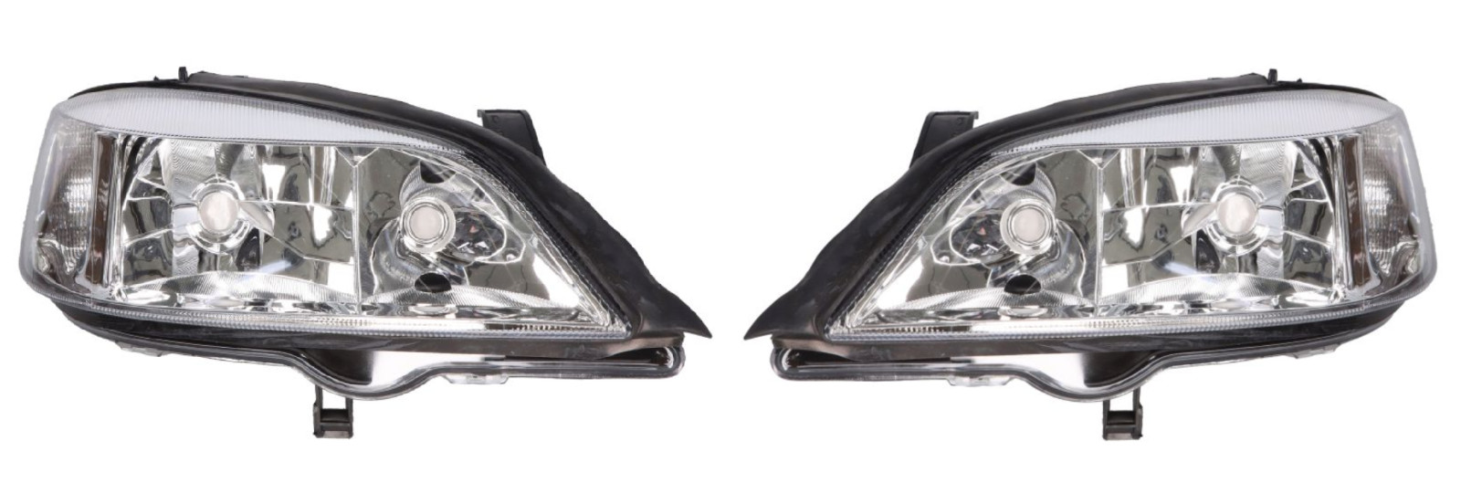 Phares Opel Astra G 98-09 réglage électrique double optique H7 HB3 TYC