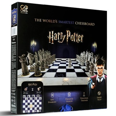 Harry Potter Electronic Chess Board Game. Standard (35mm x 35mm square size) 