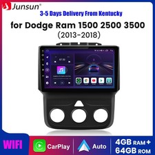 CarPlay 4 64GB Android15 For Dodge Ram 1500 2500 3500 2013-2018 Car Stereo Radio