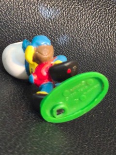 20065 Promo OMO RugbySchlumpf rugby smurf Werbeschlumpf 100%original TOP