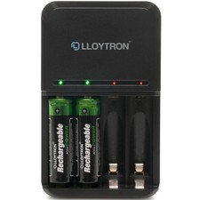 Lloytron B1508 Ultra Fast AA/AAA Battery Charger For NiMH Batteries│InUK