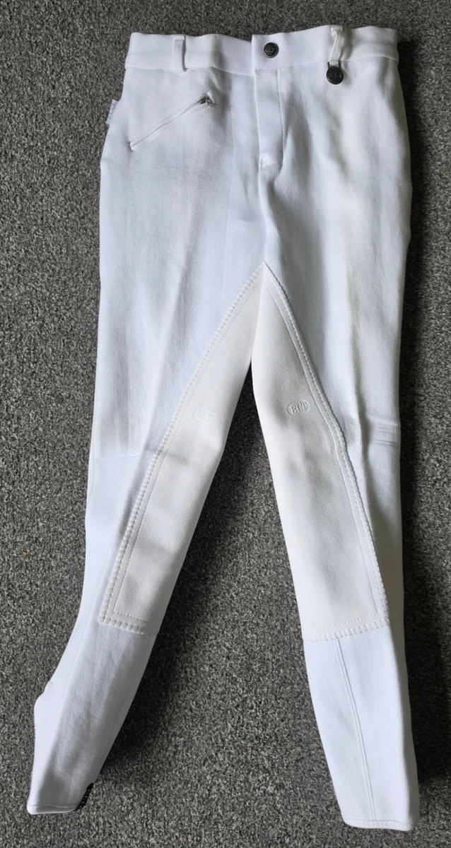 ELT Damen Reithose FUN Vollbesatz NEU Weiss in Gr. 36
