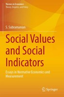 Social Values And Social Indicators S. Subramanian Taschenbuch Xi Englisch 2022