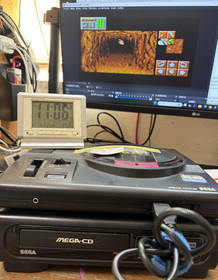 SEGA MEGA CD HAA-2910 console only CD sound no output