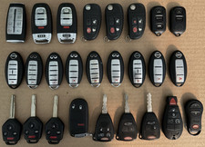 Lot Of 54 Key Fobs Remotes - Infiniti Nissan Genesis Subaru Audi Jaguar Kia