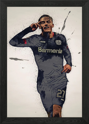 Florian Wirtz Splatter Framed Wall Art Poster Canvas Print Picture