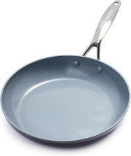 GreenPan Valencia Pro Hard Anodized Healthy 10" Frying Pan Skillet, Gray 