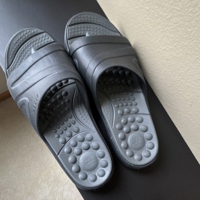 Crocs Reviva Men's Comfort Slide Sandals Gray Synthetic US Size 13