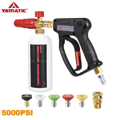 #ad YAMATIC 5000PSI Pressure Washer Gun with Foam Cannon for Car Wash $67.15