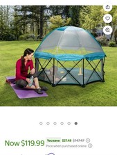 Pop Up Play Pen For Baby Or Pet Perfect For Outdoor Activites And Vacations.