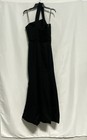 HEBEOS Women's Black Formal Gown Sleeveless High-End Wedding Bubble Dress NWT — photo 2