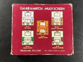 Mario Bros. Game & Watch MW-56 - 1983 Nintendo - Tested Working - Great Cond.
