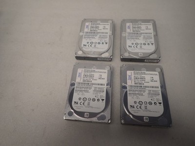 Lot of (4) IBM ST91000640SS 9RZ268-039 1TB 7.2K 2.5'' SAS 6Gbs 64MB HDD