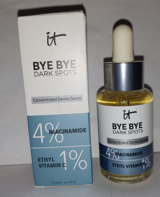 IT Cosmetics Bye Bye Dark Spots 4% Niacinamide Serum - Full Size - New in box