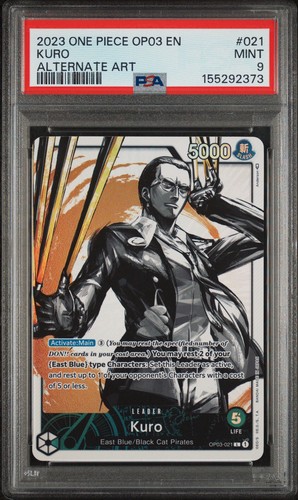 Kuro (Alternate Art) graded PSA 9 for sale on eBay
