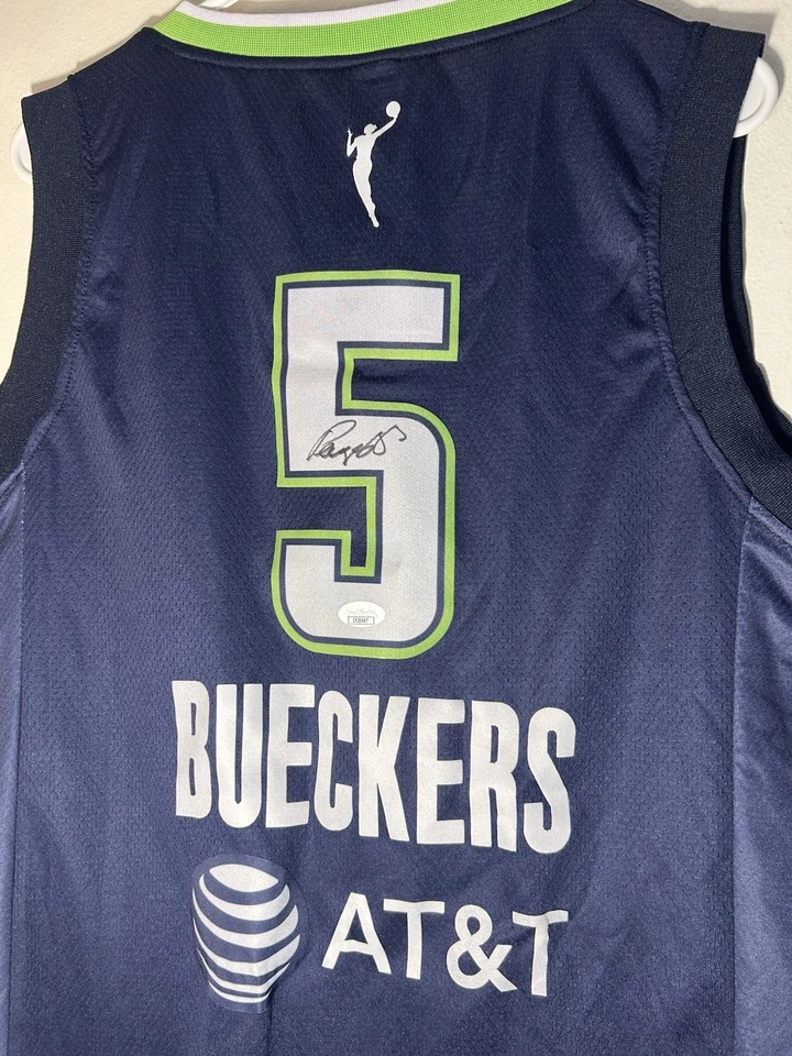 Paige Bueckers Signed Dallas Wings WNBA Jersey Autograph UConn JSA COA - Image 2 of 4