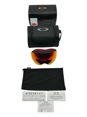 Oakley Flight Deck L Ski Goggles Red Prizm | eBay