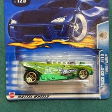 2003 Hot Wheels TRACK ACES TURBO FLAME 1/10 Collector #125.