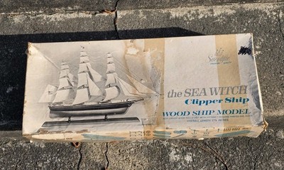 Scientific The Sea Witch Clipper Ship Wood Model Kit | eBay