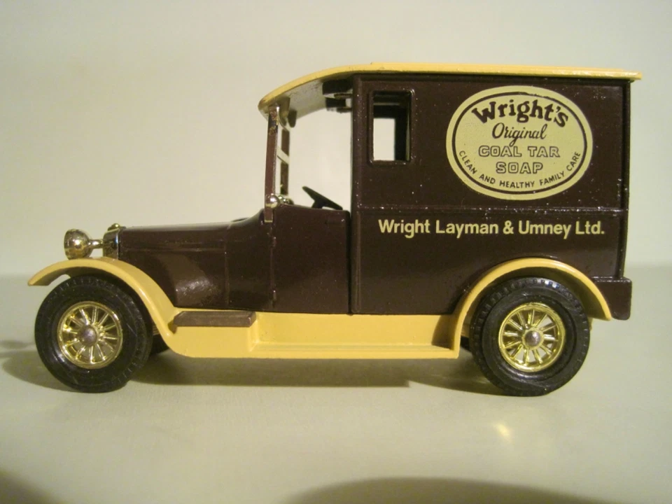 Matchbox Models of Yesteryear Y5-4G, 1927 Talbot Van, WRIGHT'S SOAP,  W/Box - Image 2 of 4