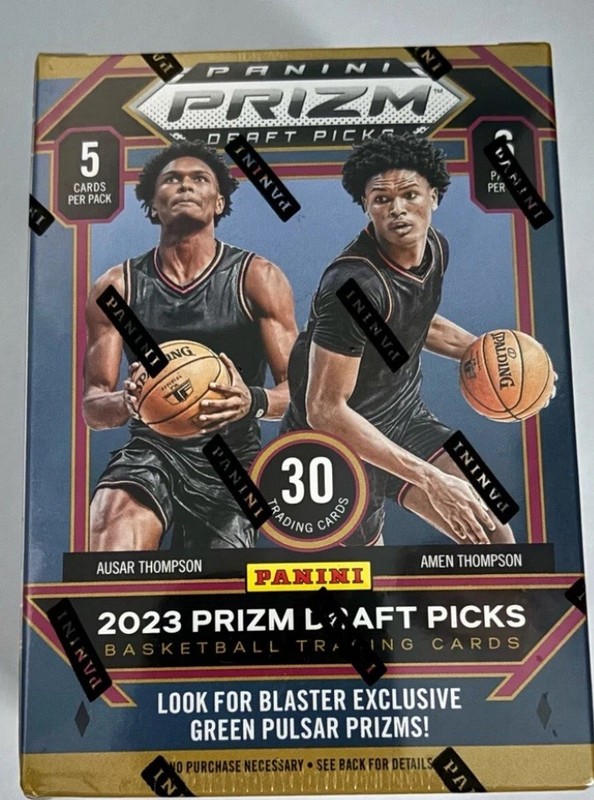 2023 Panini Prizm Draft Picks Sealed Basketball Blaster Box Wembanyama auto ?