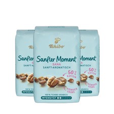 Tchibo Sana Sanfter Moment Fifty-Fifty Whole Bean 17.6oz/500g (Pack of 3)