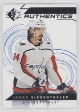 2018-19 SP Retail Rookie Authentics Blue Jonas Siegenthaler #129 0d7y