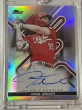 2022 Topps Finest - Finest Autographs Jesse Winker #FA-JWI (AU)