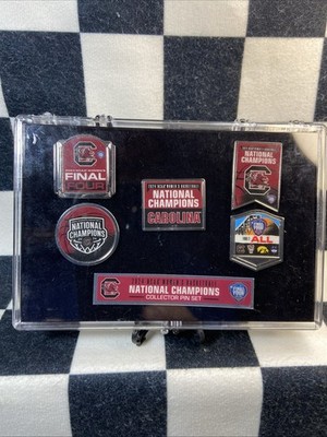 South Carolina 2024 NCAA Women s Basketball National Champions 5pc. Pin Set