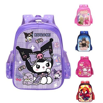 Kids Backpack Lightweight Ergonomic Spine Support Preschool &Grade1-6 Boys Girls