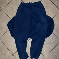 ANRABESS Women's Teal PANTS Oversized Sweatpants Small