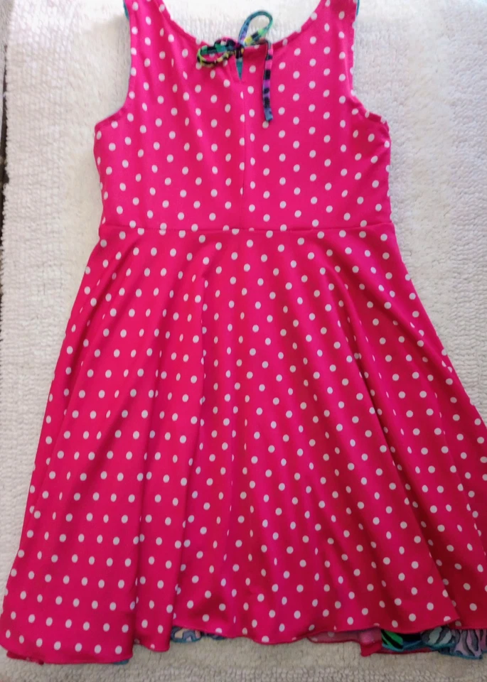 Emily West Flip & Thrill Dress Size 7 reversible - Multicolor - Image 2 of 2