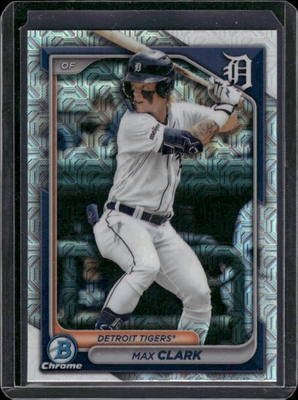 #ad #ad 2024 Bowman Chrome #BCP 195 Max Clark $3.00