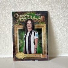 2024-25 Topps Chrome Women's UEFA Sapphire Barbara Bonansea Queens Green /99