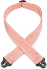 D'Addario 2-inch Nylon Auto Lock Guitar Strap - New Rose