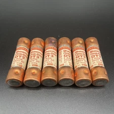 LOT OF 6 GOULD SHAWMUT OT3 FUSES ONE-TIME CLASS K5 FUSES 3AMP 250VAC