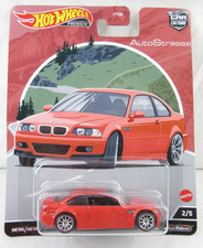 BMW M3 (E46)* NEW Hot Wheels Premium Car Culture *Autostrasse Sealed Package 2/5