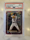 2024 Bowman Draft - Chrome Konnor Griffin #BDC-22 Fuchsia Lunar Refractor PSA 10