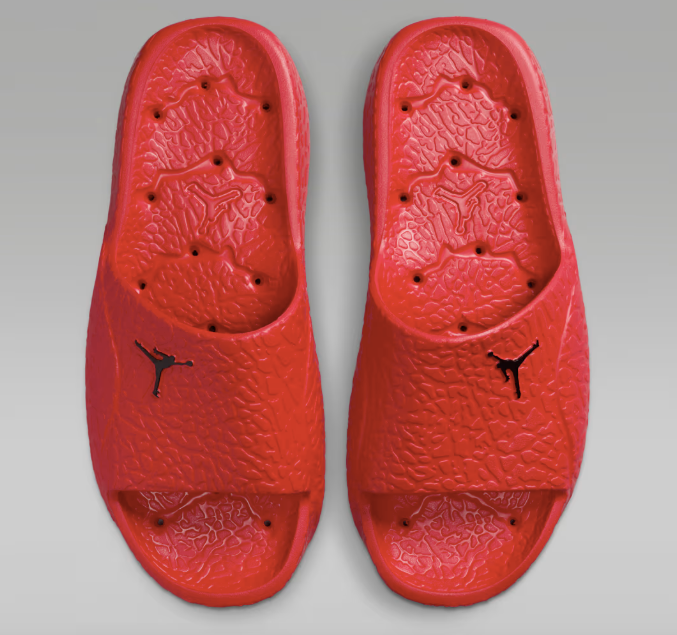 NIB Nike Jordan Men\'s Post Slides University Red Shower sandals Beach pool shoes Jordan Franchise Shower Slides - Men main image 4