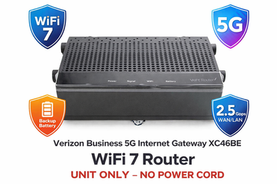 Verizon Business 5G Internet Gateway XC46BE WiFi 7 Router Unit