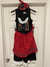 Oktoberfest Halloween Beer Wench Costume Woman  s Small