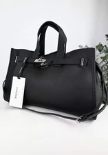 Urban Luxe — Genuine Leather Power Tote. Women’s shoulder bag