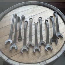 Vintage Lot of 10 Assorted All Ford Wrenches