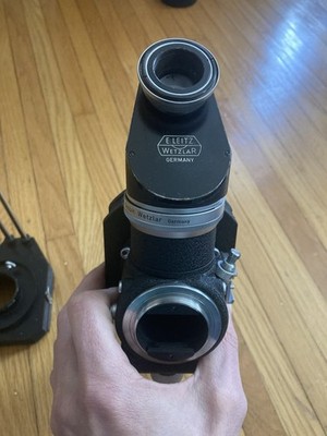 VTG Ernst Leitz Wetzlar Germany nr29961 Microscope UNSURE MODEL