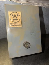 WESTINGHOUSE ENCL SIZE 1 MOTOR STARTER CAT: A200S1CB 3PH 600V 10HP CAT: A200MICB