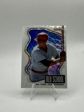 2022 Panini Prizm - Old School Carl Yastrzemski #OS-8 White Wave Prizm