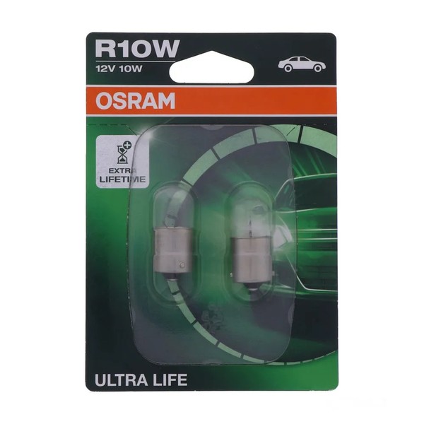 Lampe, GlüHbirne 12V10W BA15S, Ultra Life 2BLISTER FüR Honda MTX 80 RS 1983-1985-image