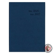 NEW Hakubunkan 2026 Planner April Start B6 Monthly MD-11 Index Planner Navy No.