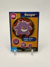 Gengar Pokemon Poketrivia MewTwo Movie Card Burger King Vintage (Crease)